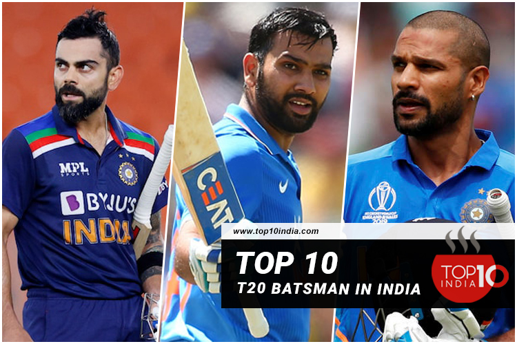 Top 10 T20 Batsman in India