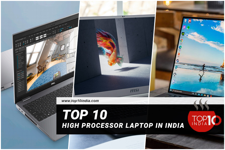 Top 10 High Processor Laptop in India