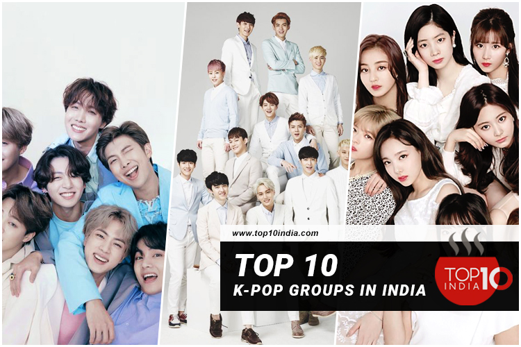 Top 10 K-Pop Groups in India