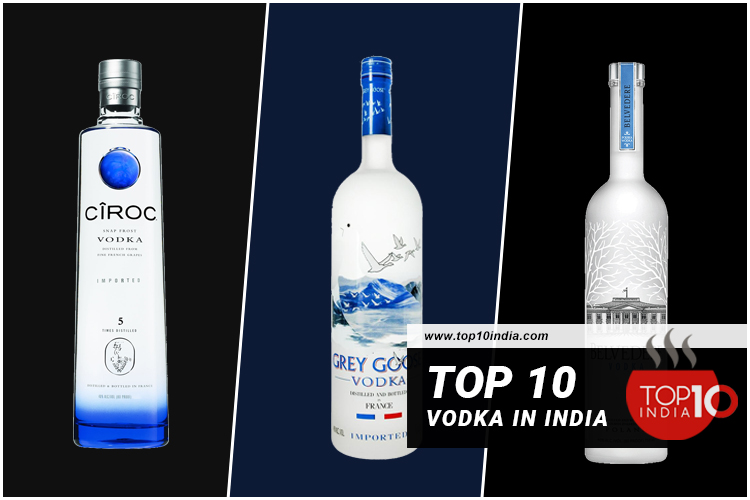 Top 10 Vodka in India