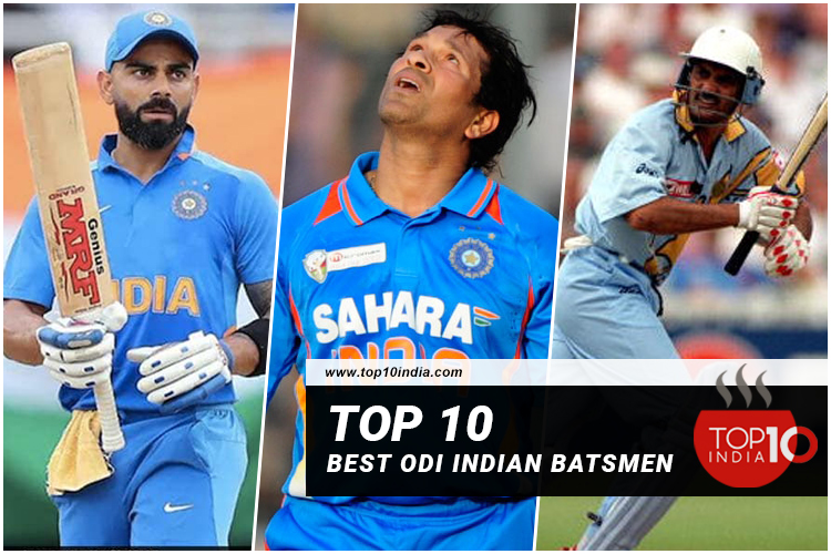 Top 10 Best ODI Indian Batsmen