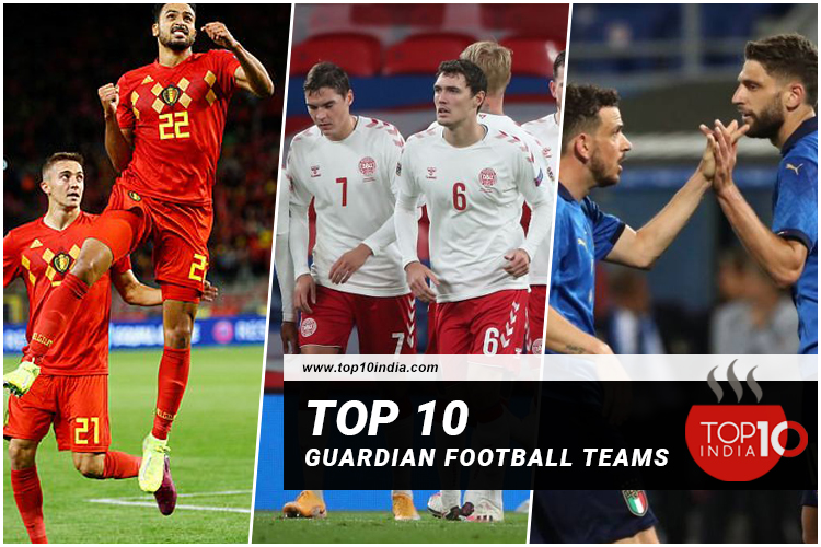 Top 10 guardian football teams