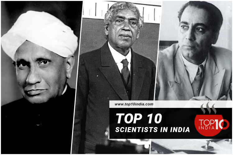 Top 10 scientists in India