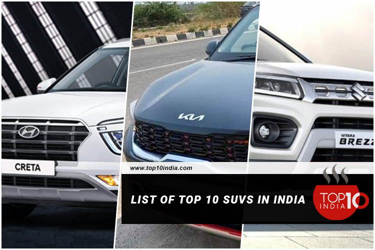 List of Top 10 SUVs In India
