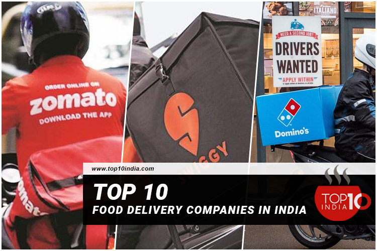 Top 10 Food Delivery Companies in India