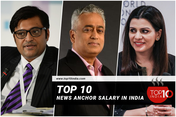 Top 10 News Anchor Salary In India