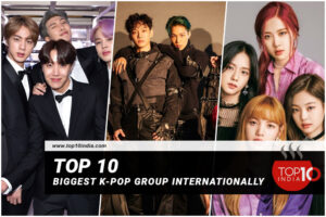 Top 10 biggest K-pop Group internationally