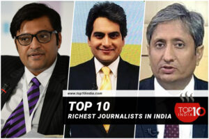Top 10 richest journalists in India