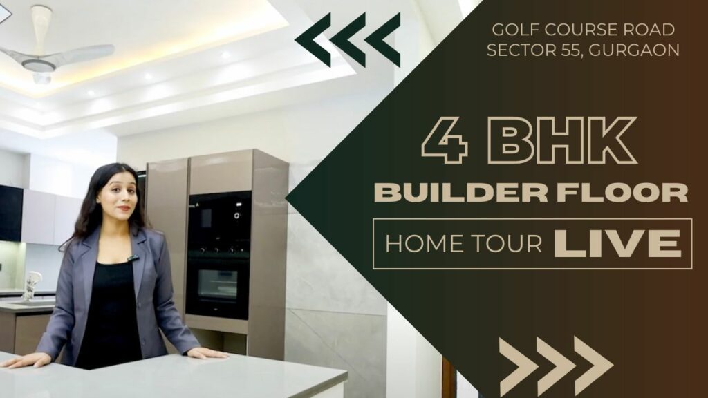 Sector 55: Luxurious 4BHK Independent Builder Floor on Prime Location Gurgaon