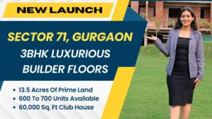 Trehan 3BHK Upcoming Luxury Builder Floors Tour Sector 71 Gurgaon